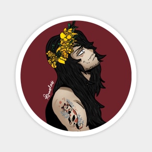 flower crown aizawa Magnet